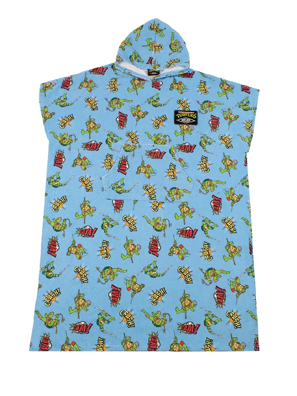 TMNT x Jack's Boy's In Action Poncho Practical Men's Multi