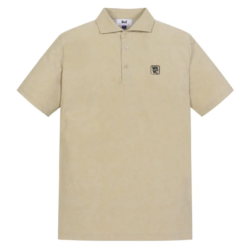 WAAC Athletic Mist Stretch Golf Polo 2024 Unique Men's Patch