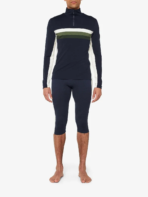 Ski 1/4-Zip Men Refined Men's Velvet