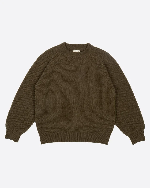 Crew Neck Sweater Yarn Delta Canteen Sporty Men's Tennis