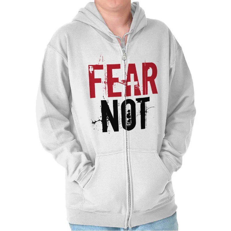Fear Not Zip Hoodie Earthy Men's Sustainable 