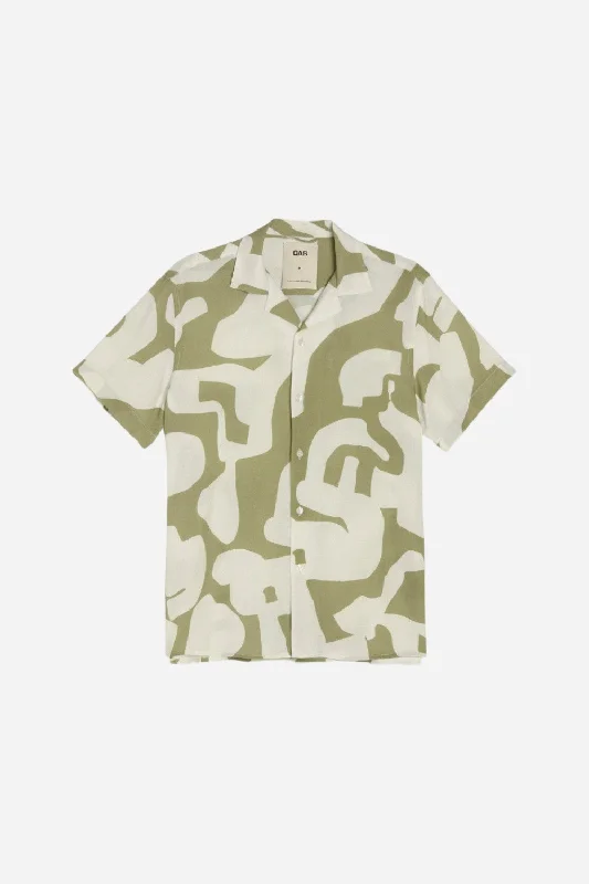 OAS Sage Puzzlotec Viscose Shirt Hip Men's Urban
