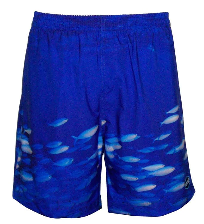 Men's Fish School Fishing Swim Trunk Lumberjack