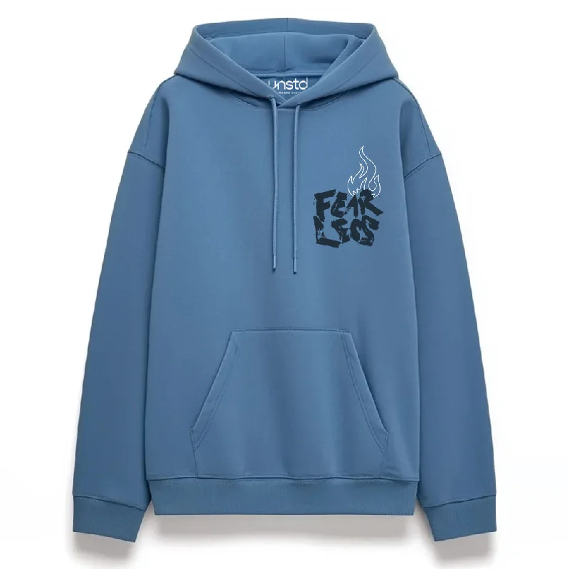 Fearless Eye Hoodie Cool Men's Distressed
