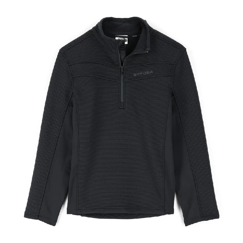 Mens Encore Half Zip - Black (2022) Casual Men's Short
