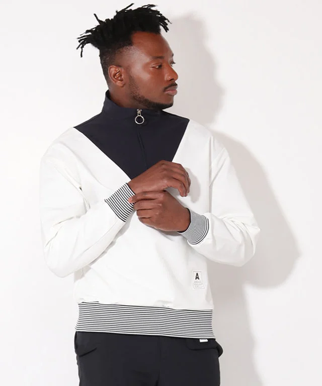 AVEN Men's Hampton Clubhouse Windbreaker - Offwhite Rugged Men's Outdoor 