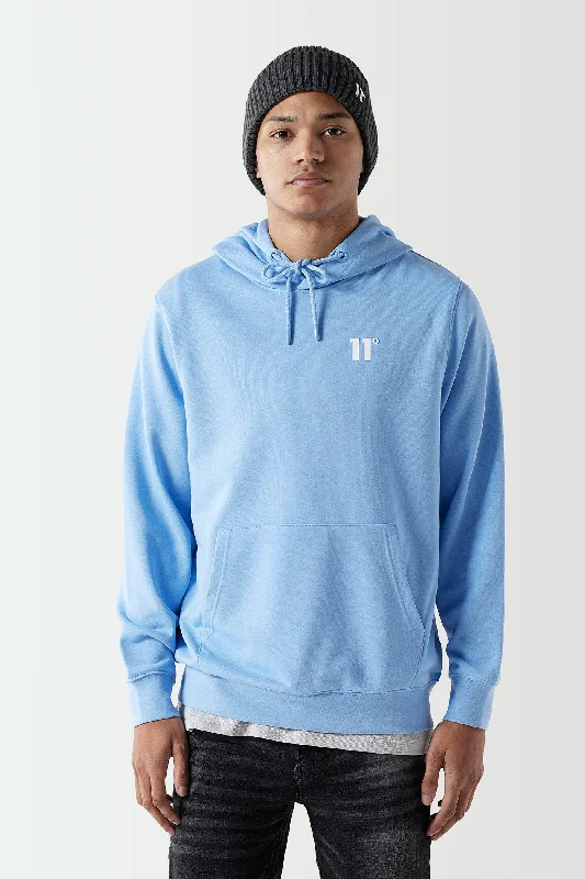 Core Pullover Hoodie - Vista Blue Dynamic Men's Moto