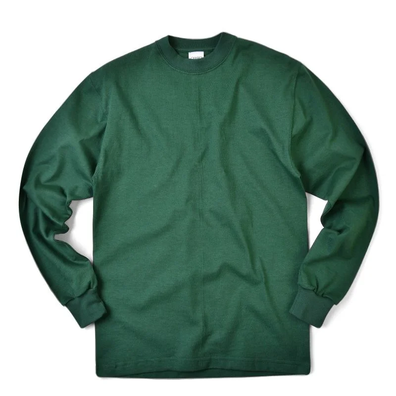 Camber #305 Max-Weight Jersey Long Sleeve T-Shirt - Dark Green Lumberjack