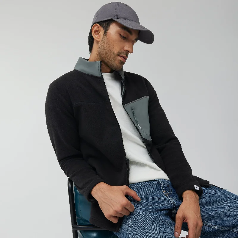 Alterra Fleece Jackets Pitch Black Refined Men's European