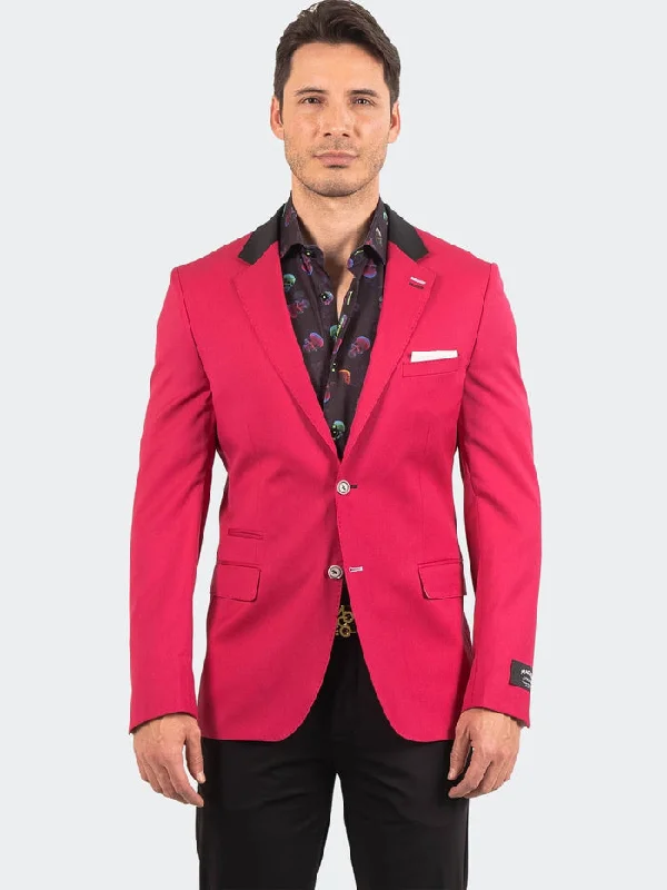 Maceoo Blazer | Blazer Socrate EvoResistance9 Pink Sophisticated Men's 