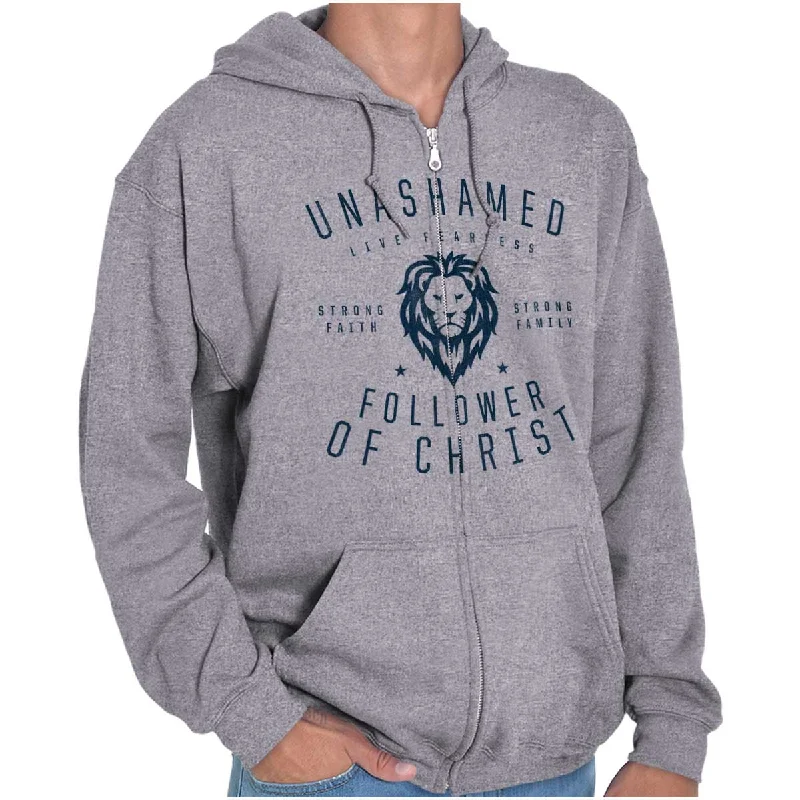 Unashamed Follower Zip Hoodie Traditional Men's Country