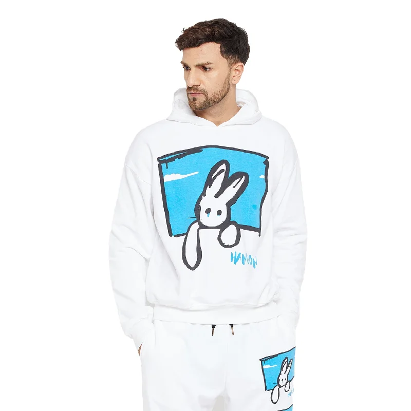 Hang On Oversized Hooded Sweatshirt Classic Men's Pin