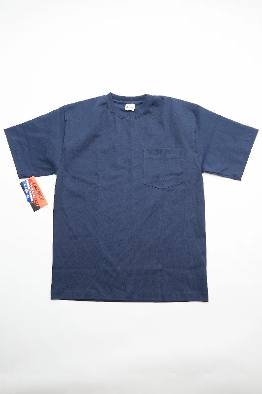 Camber Max Weight Heavyweight Pocket T-Shirt #302 - Navy Tough Men's Tactical