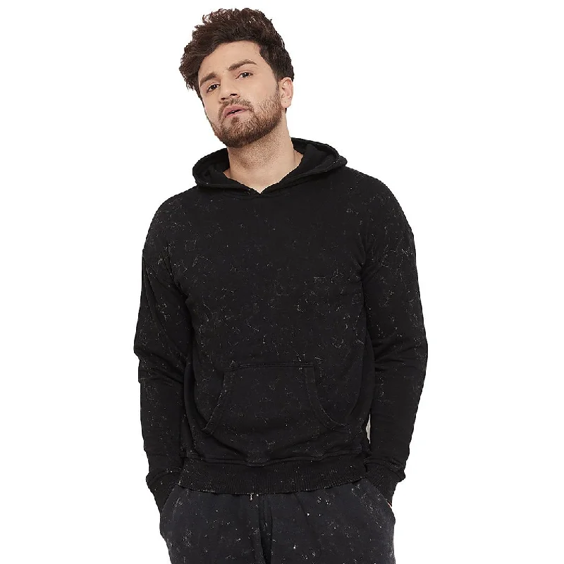 Acid Drop Shoulder Hooded Sweatshirt Modern Men's 