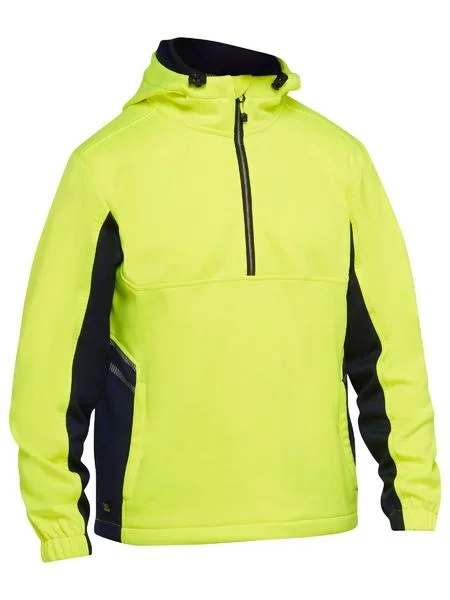 Bisley Hi Vis Water Repellent Fleece Hoodie (BK6571) Dapper Men's Bow