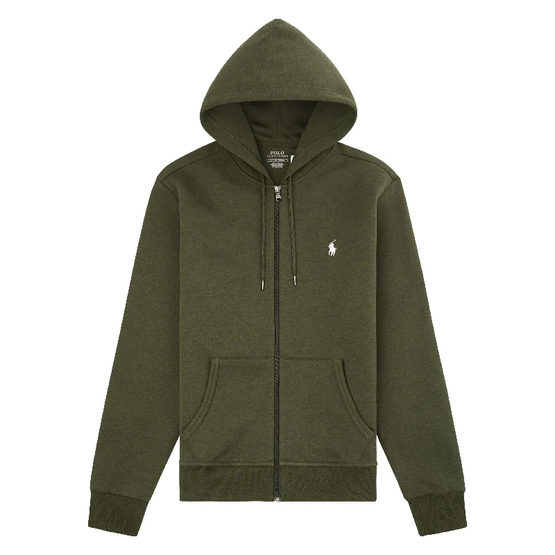 Double-Knit Tech Full Zip Hoodie | Alpine Heather Casual Men's Short