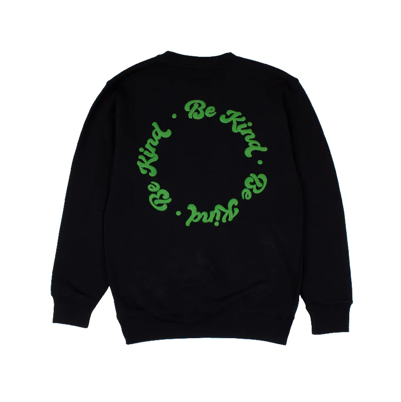 Women's Be Kind Puffy L/S Crewneck Sweatshirt Organic