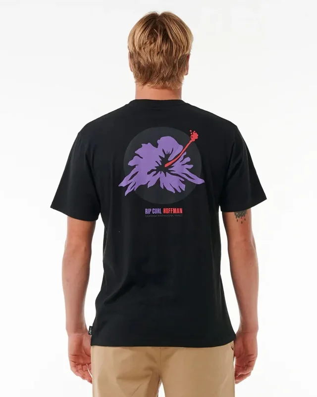 Surf Revival Hoffman Hibiscus S/S T-Shirt Cclassic Men's Tweed