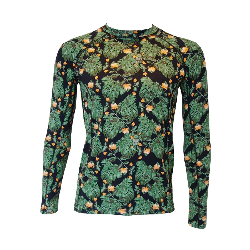Tropical Base Layer Top Elegant Men's Cashmere