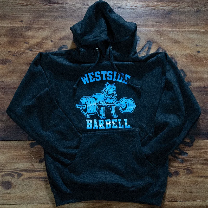 Nitro Hooded Sweatshirt - Black/Brite Blue Modern Men's Tech
