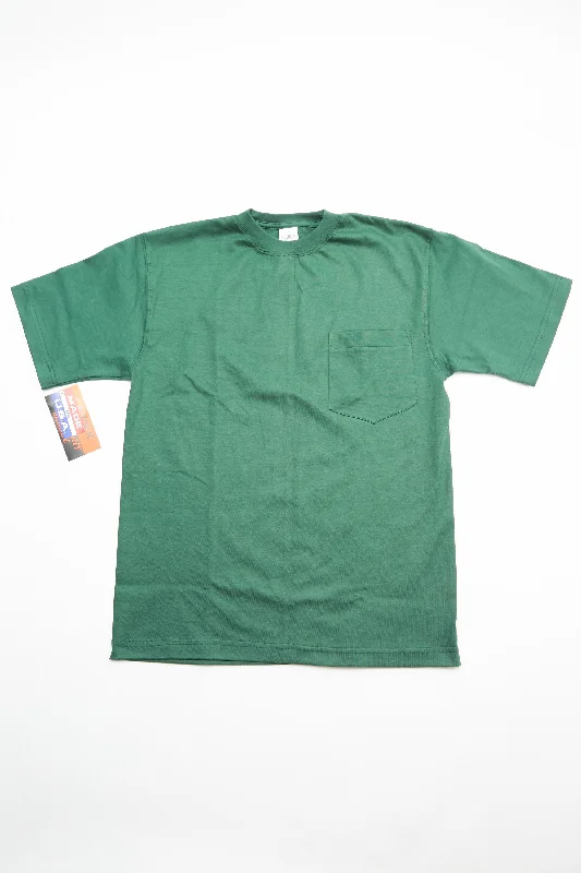 Camber Max Weight Heavyweight Pocket T-Shirt #302 - Dark Green Classic Men's Pin