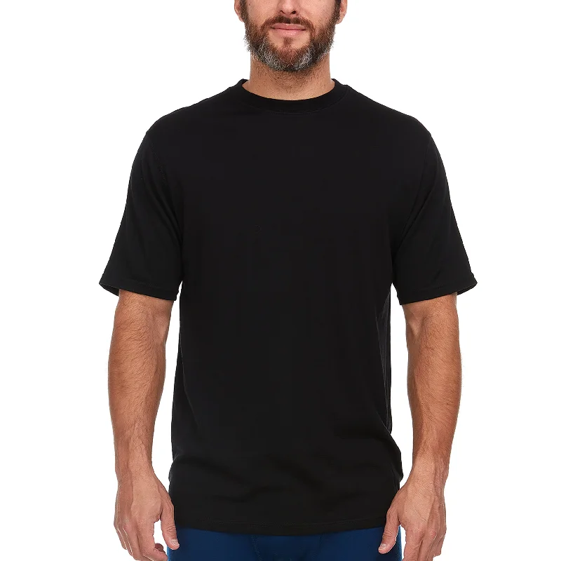 Lightweight - Algonquin Men's T-Shirt Crew 100% Merino Wool Confident Men's Power