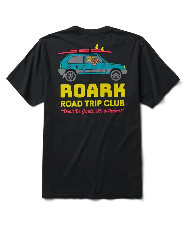 Road Trip Club Premium S/S T-Shirt Refined Men's Classic 
