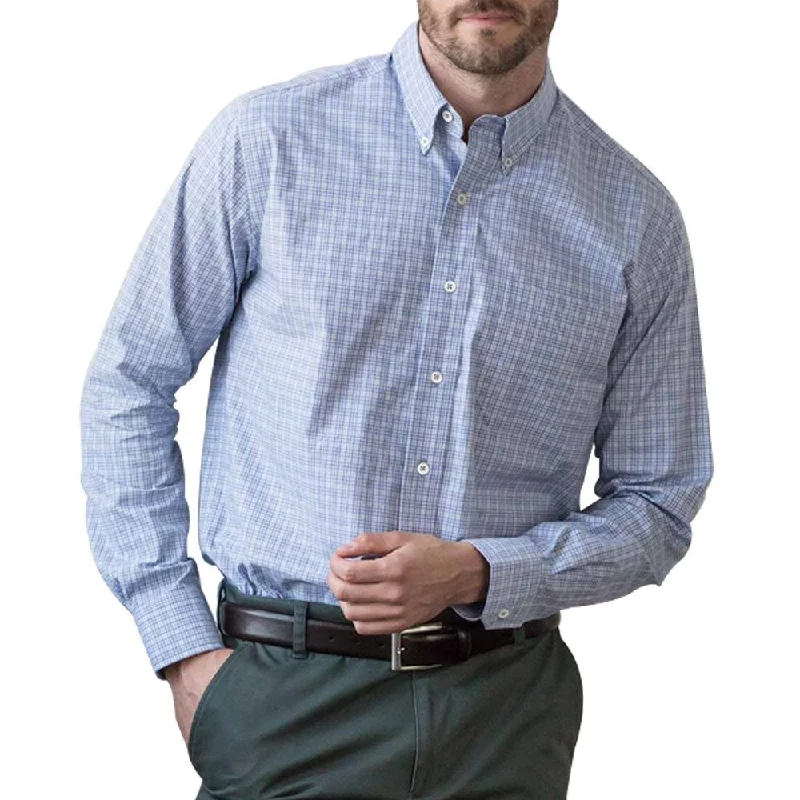 Oxford Buford Colorful Plaid Buttondown Golf Shirt 2018 Refined Men's Velvet