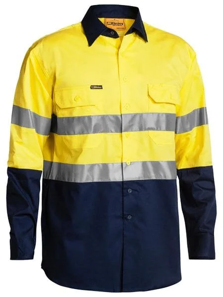 Bisley Long Sleeve 2 Tone Hi Vis Cool Lightweight Gusset Cuff Shirt 3M Reflective Tape - Pack of 5- Shirts (BS6896EP) Dapper Men's Bow Bisley Long Sleeve 2 Tone Hi Vis Cool Lightweight Gusset Cuff Shirt 3M Reflective Tape - Pack of 5- Shirts (BS6896EP) Dapper Men's Bow