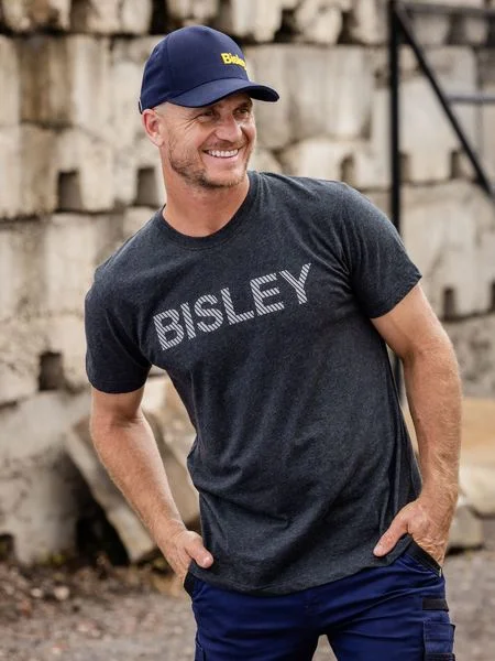 Bisley Segmented Printed Tee (BKT081) Sharp Men's Italian