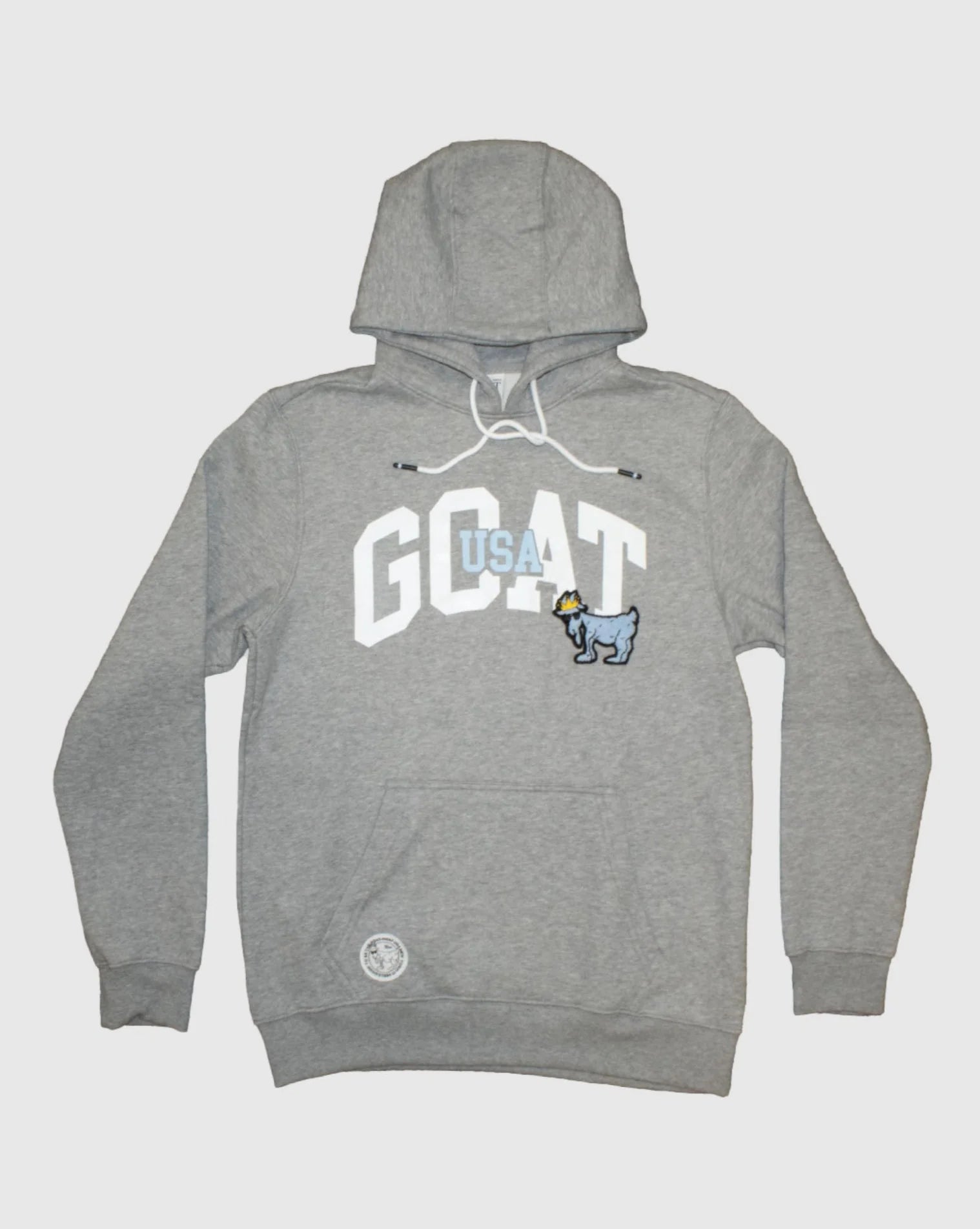 GOAT PULLOVER HOODY - GREY FUZZY