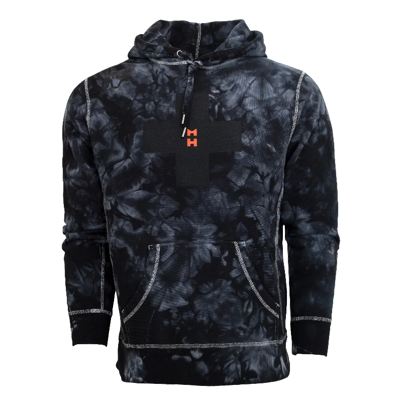 Spirit Wolf Tie-Dye Fireside Hoodie