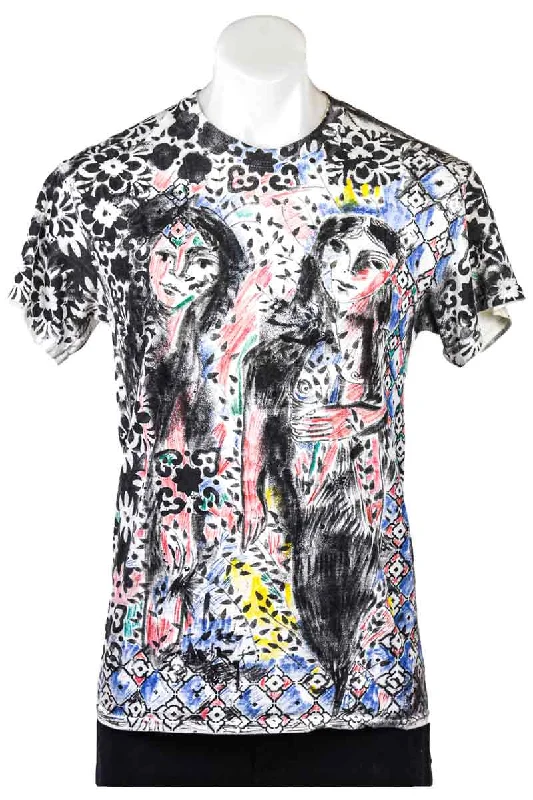 Black Flower Shirt