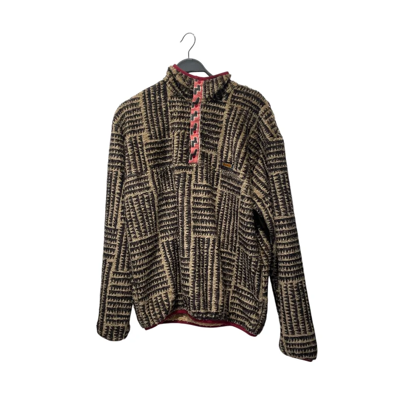 KAPITAL/Fleece Jkt/4/Polyester/BRW/All Over Print/