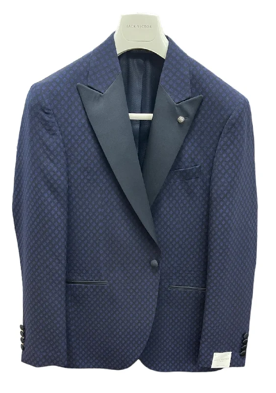 ELWOOD DINNER JACKET - NAVY/BLACK