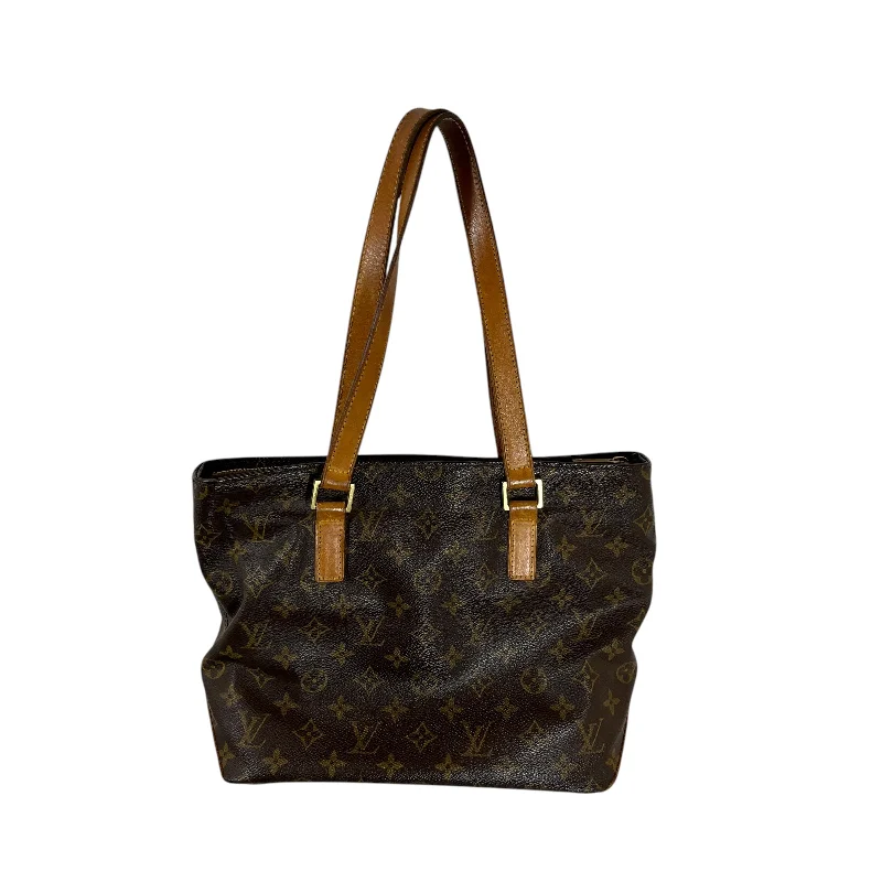 LOUIS VUITTON/Hand Bag/Monogram/Leather/BRW/Cabas Piano Shoulder Bag
