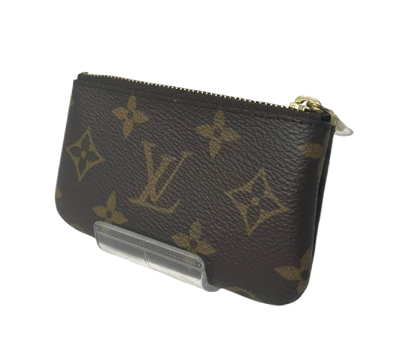 LOUIS VUITTON/Pouch/All Over Print/Leather/BRW/COIN POUCH MONOGRAM