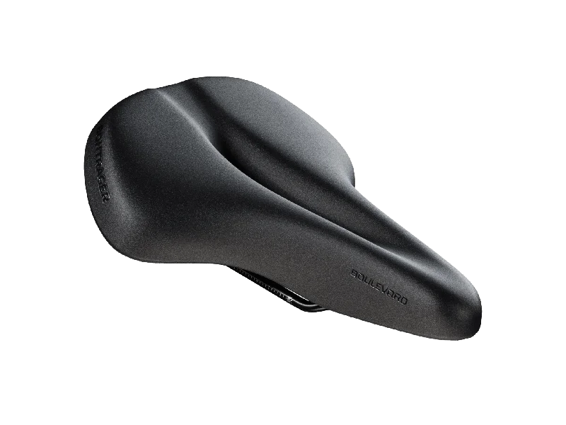 Boulevard Bike Saddle, Black 225mm