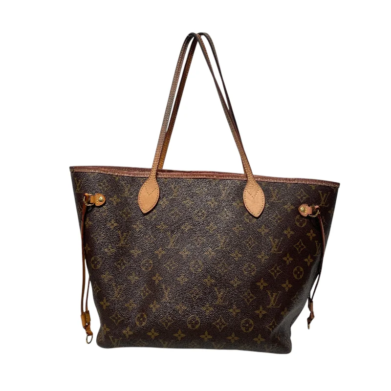 LOUIS VUITTON/Tote Bag/Monogram/Leather/BRW/MONOGRAM NEVERFULL MM