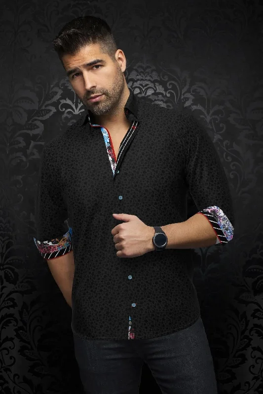 AU NOIR | Long Sleeve Shirt | Minori Black