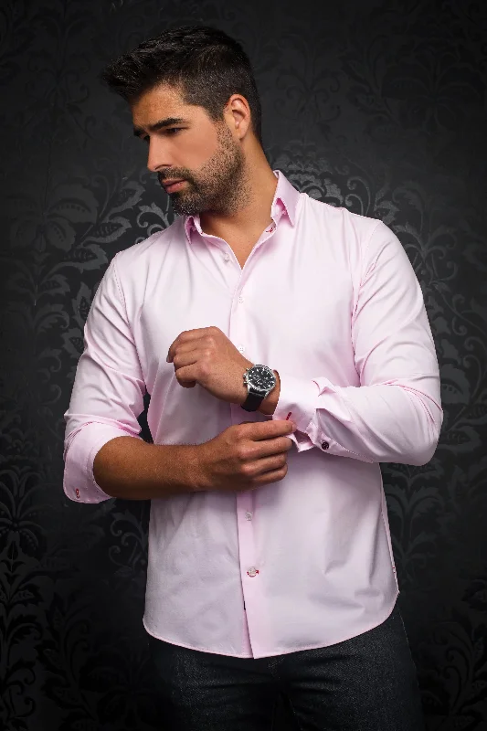 AU NOIR | Long Sleeve Shirt | Alexander-SLD Pink
