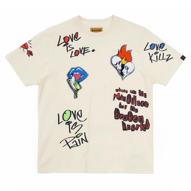 M295 Love Kills Tee - Natural Tough Men's Military