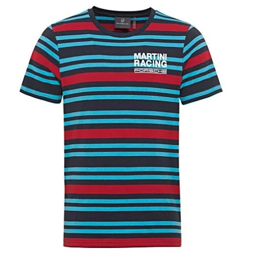 Porsche Unisex T-Shirt - Martini Racing Sporty Men's Athleisure 