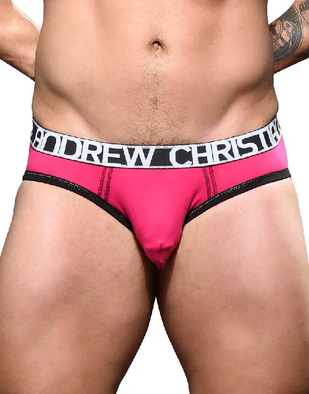 Andrew Christian Almost Naked Cotton Brief 92182 Stylish Men's Neon