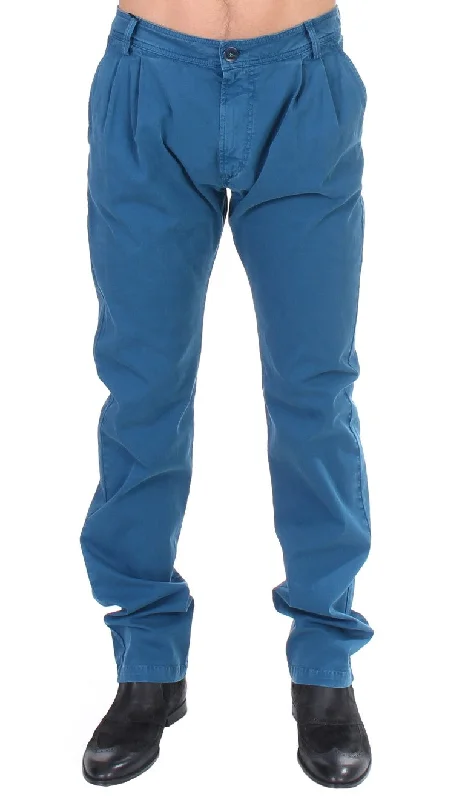 GF Ferre  Cotton Straight Fit Men's Chinos Luxurious Men's High