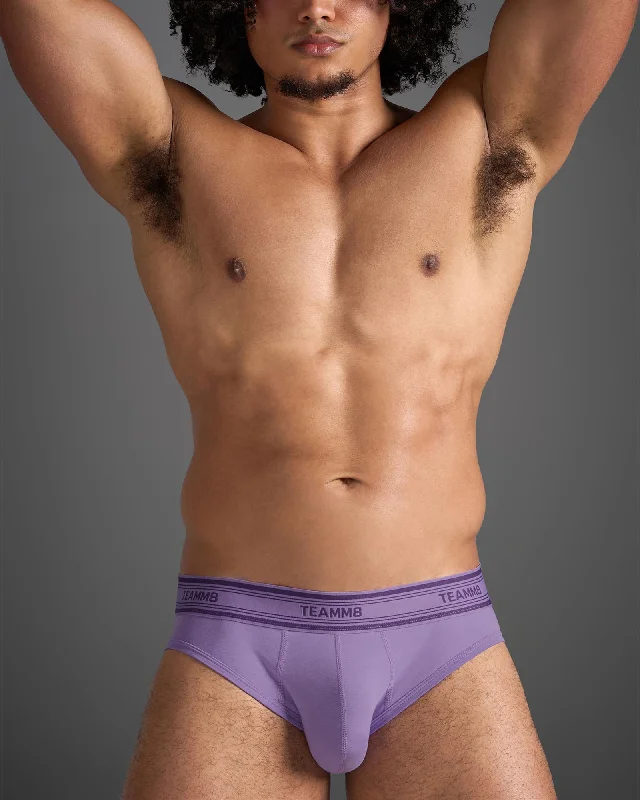 New Classic Cotton Brief - Lavender Cozy Men's Sherpa